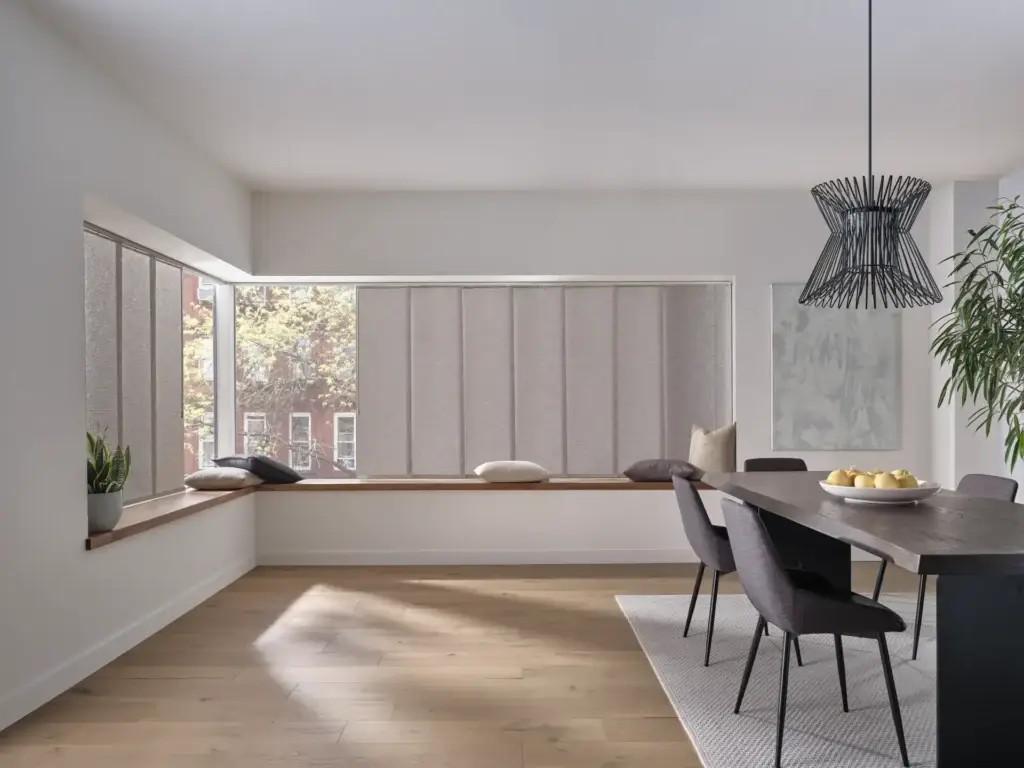 Window coverings balancing daylight, comfort, and privacy