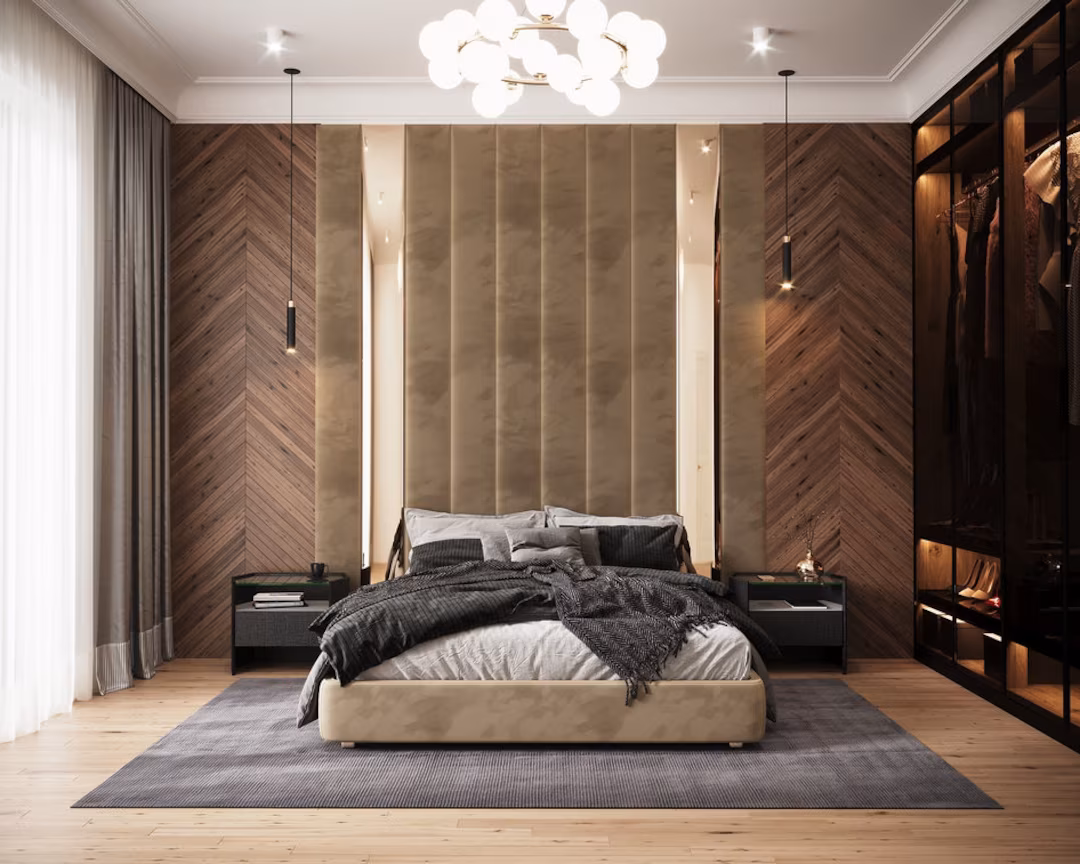 Luxury upholstered furniture with premium designer fabrics
